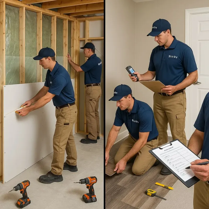 Repairs and Reconstruction process in Pine Mountain, GA
