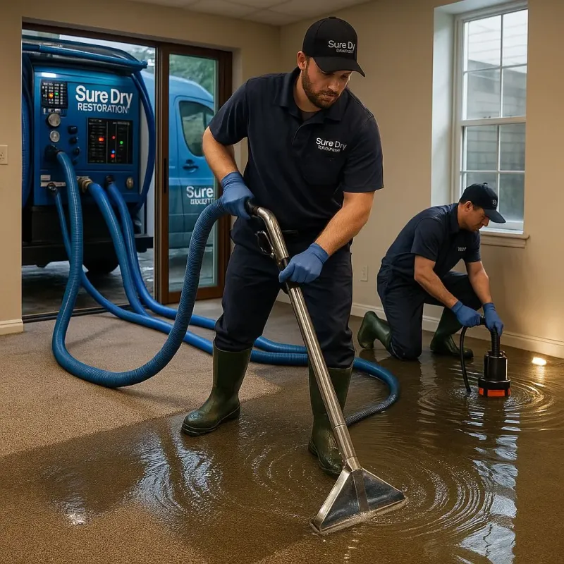Water Extraction and Removal process in Pine Mountain, GA